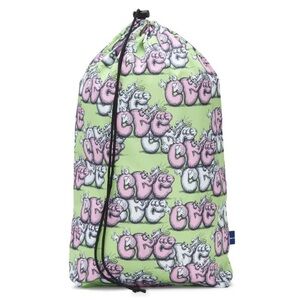 NWT 2021 CDG COMME DES GARCONS SHIRT x KAWS DRAWSTRING BAG SUPREME RARE